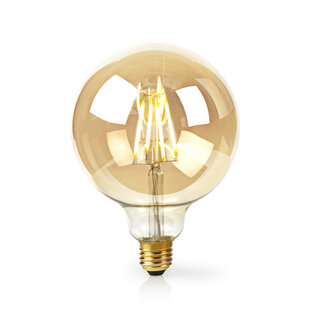 WiFi Smart LED gloeidraad gouden lamp rond