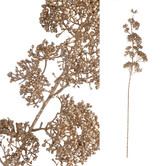 Leaves Plant metallic goud - Luxe kunstplant in goud