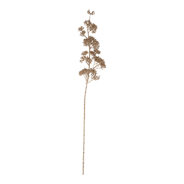 PTMD Leaves Plant metallic goud - Luxe kunstplant in goud