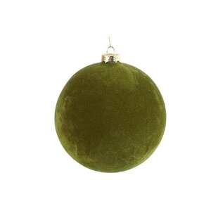 Kerstbal Yana L groen - Ø12CM