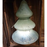 Tafellamp LED Ø14x20 cm TREE glas mint groen+goud