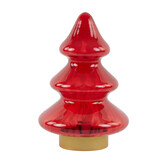 Tafellamp LED Ø19x28 cm TREE glas rood