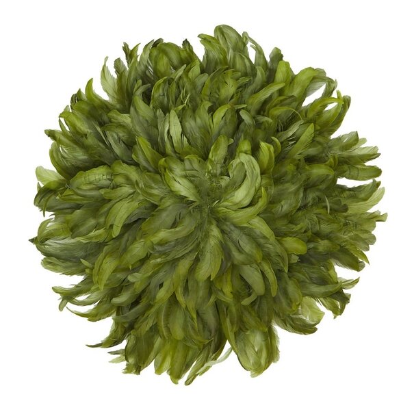 Light en Living Wandornament Ø50 cm PLUM olijf groen