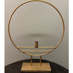 Kandelaar 44,5x8x27 cm HOOP goud