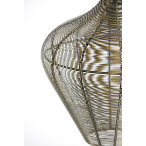 Light en Living Hanglamp ALVARO antiek  brons - Diverse maten