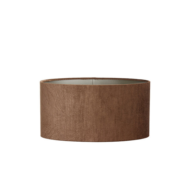 Light en Living Kap ovaal recht smal 38-17,5-19 cm  LUBIS bruin