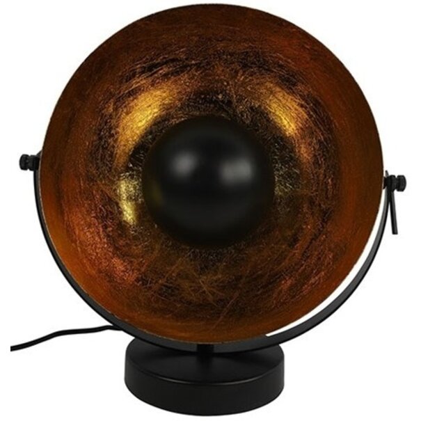 Countryfield Tafellamp Sahani Zwart/Goud - Industrieel Design