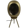 Tafellamp E27 Eggy antiek messing op pootjes