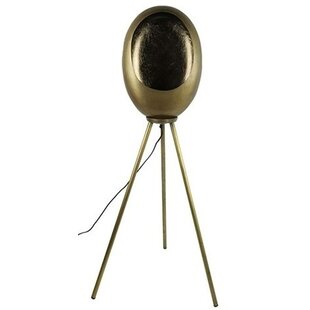 Vloerlamp Eggy Antiek Messing
