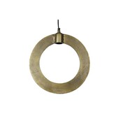 Hanglamp E27 Largo L messing - Stijlvolle Messing Hanglamp