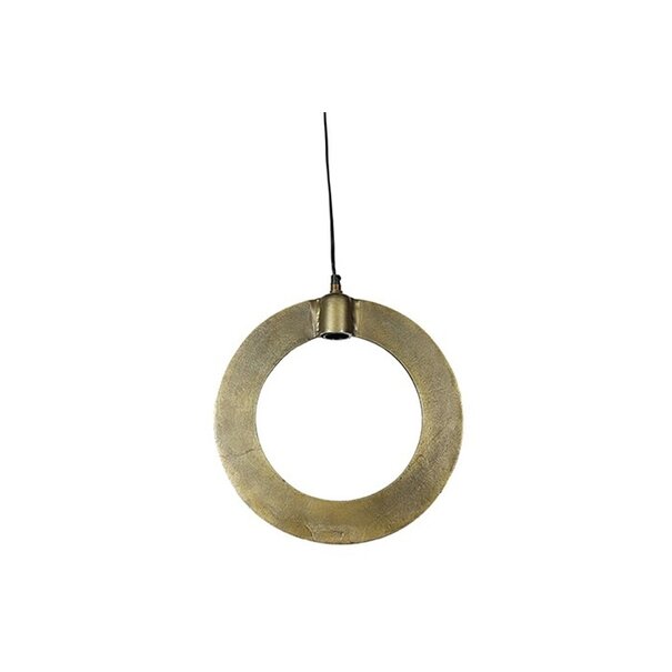 Countryfield Hanglamp E27 Largo L messing - Stijlvolle Messing Hanglamp