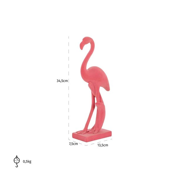 Richmond Interiors Richmond Interiors Deco object Flamant - Roze Decoratiebeeld