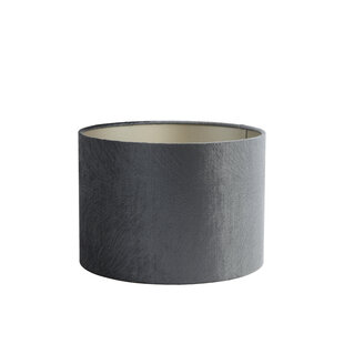 Lampenkap cilinder 30-30-21 cm LUBIS grijs