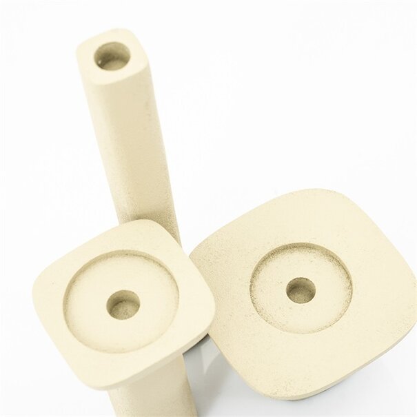 By Boo Candle holder Squand large - beige