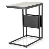 Bijzettafel Slider - zwart
