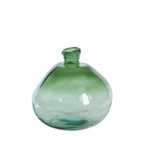 Vaas Macello glas - Donkergroen met lichtgroen