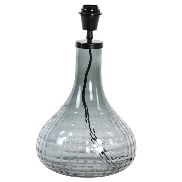 Light en Living Lampvoet Ø25x42 cm MAEKO glas smoke  grijs