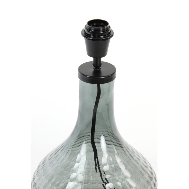 Light en Living Lampvoet Ø25x42 cm MAEKO glas smoke  grijs