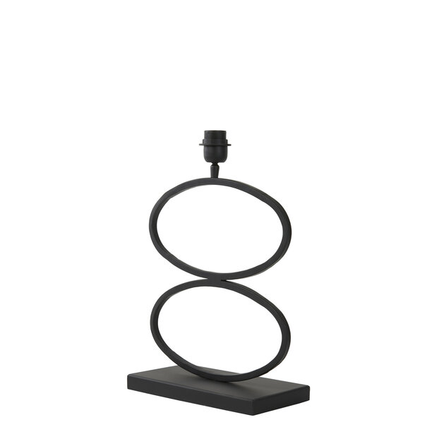 Light en Living Lampvoet STELIUS mat  zwart - 2 afmetingen