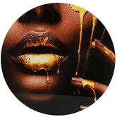 Schilderij Chanel L zwart/goud