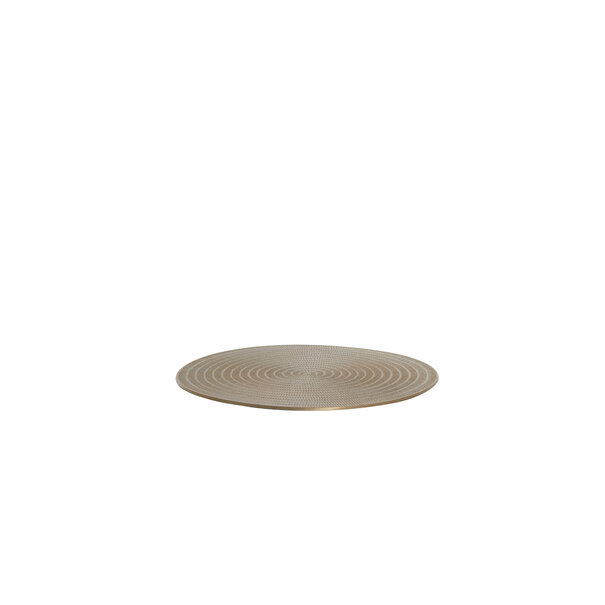 Light en Living Plateau Ø40 cm BOJANO licht goud