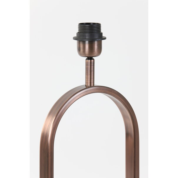 Light en Living Lampvoet JAMIRI antiek koper 20 x 13 x 55 cm