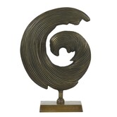 Ornament op voet 29x10x40 cm SHWIBA  antiek brons