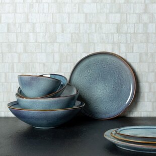 Serveerschaal Yarah S blauw