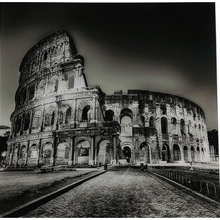 Schilderij Colosseum Dumas zwart/wit