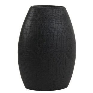 Vaas deco 28,5x17x39,5 cm MAMBAS zwart
