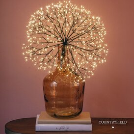 Kerstverlichting LED timer Apollo  zwart - 2 afmetingen