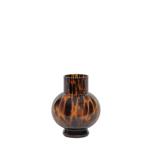 Light en Living Vaas NARRA glas bruin-donker bruin - diverse afmetingen