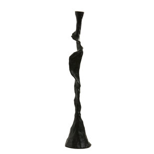 Kandelaar Ø11x54 cm TALOKA mat zwart