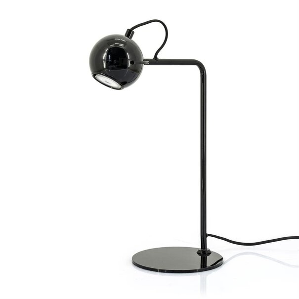 By Boo Tafellamp Camera - Zwart | Industriële Retro Stijl