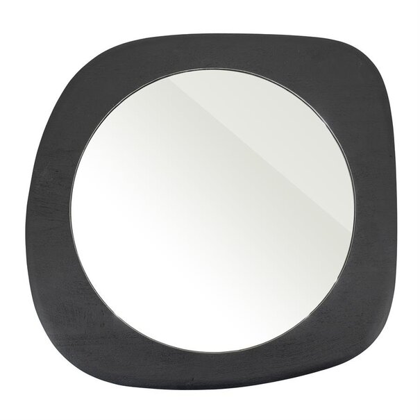 By Boo Spiegel Moku large - zwart