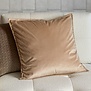 Kussenhoes Velvet Pillow Flax 60x60