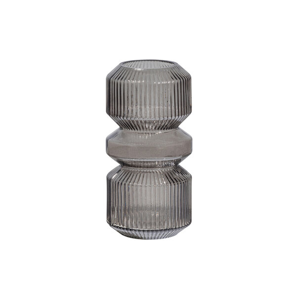 Woood Lyle Vaas Glas Warm Groen 25x?12cm