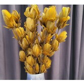 Ornament 6 bloemen 90 cm TULIP  okergeel