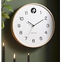Wandklok Natural Cuckoo wit Ø 31.5 cm