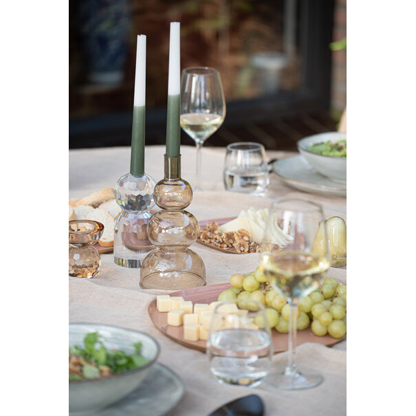 Present Time Set kaarsen Ombre donkergroen