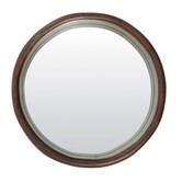 Spiegel 55x10x55 cm DENAHI hout  roodbruin