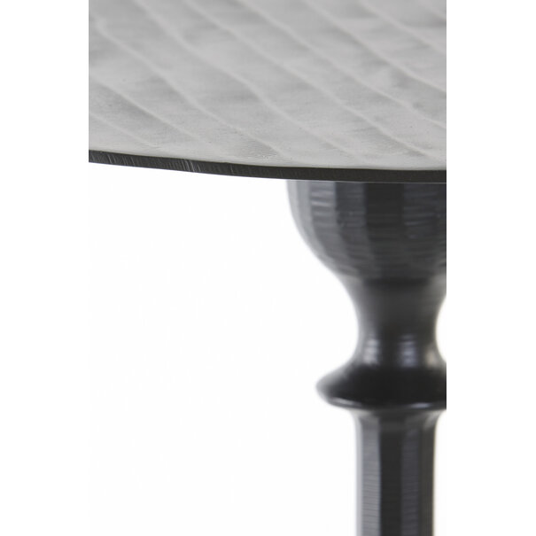 Light en Living Bijzettafel Ø50x60 cm JANNA mat zwart