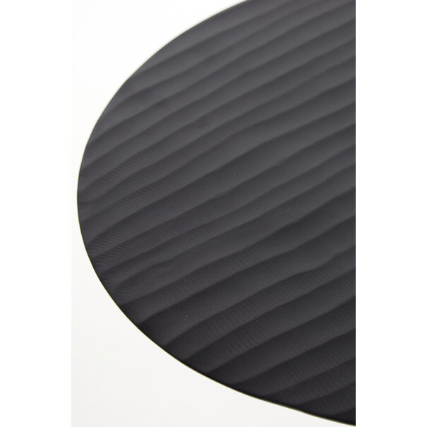 Light en Living Bijzettafel Ø50x60 cm JANNA mat zwart