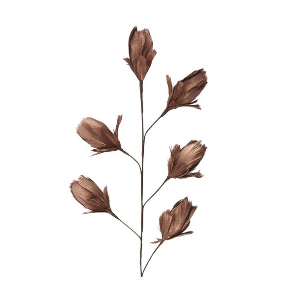 Light en Living Ornament 6 bloemen 90 cm TULIP koper