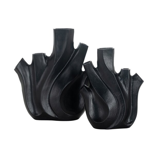 Richmond Interiors Vaas Jason groot zwart