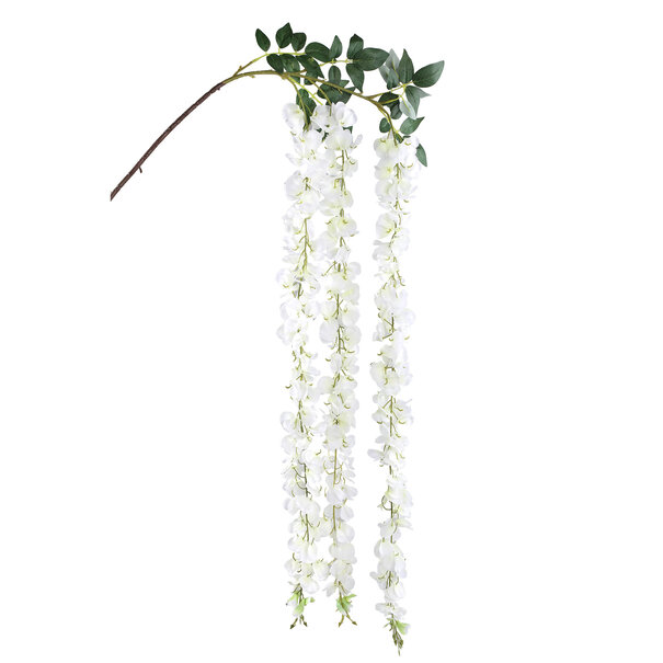 PTMD Kunsttak Garden Flower white wisteria flower hanging