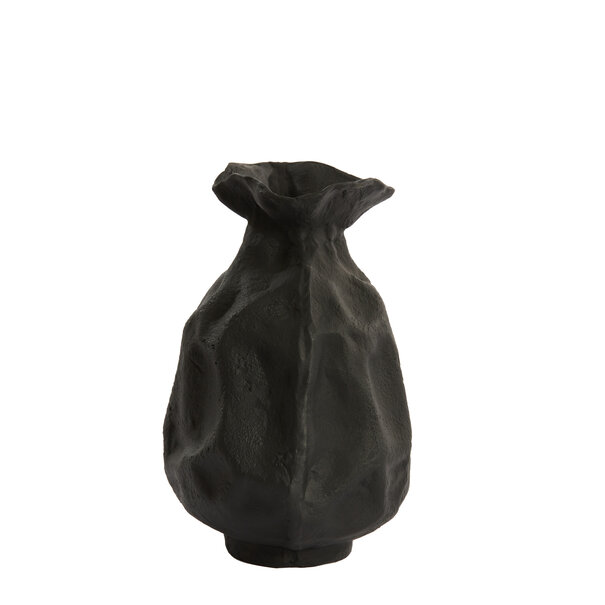 Light en Living Vaas Ø21x31 cm HOLBOX mat zwart