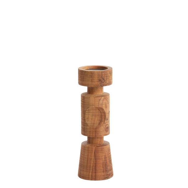Light en Living Kandelaar EXUMAS hout bruin - 2 maten
