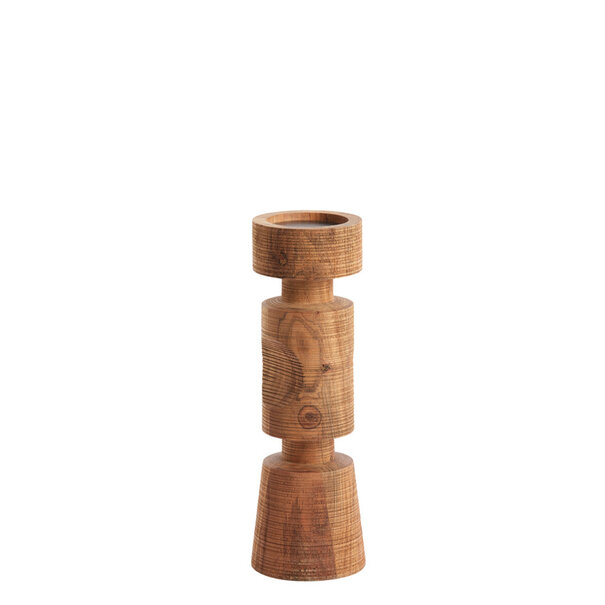 Light en Living Kandelaar EXUMAS hout bruin - 2 maten