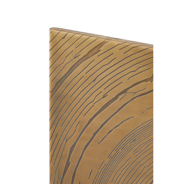 Light en Living Wandornament 60x1,5x60 cm LOLITA  antiek brons